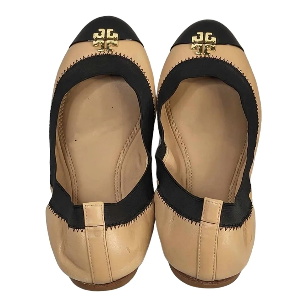 Tory‎ Burch. Jolie Two-Tone Ballet Flat. Size 7 M